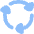 Triangle Arrows Cycle Icon from Flex Flat Set