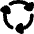 Triangle Arrows Cycle Icon from Flex Solid Set