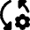 Triangle Arrows Sync Settings Icon from Core Remix Set