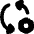 Triangle Arrows Sync Settings Nut Icon from Flex Solid Set