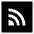 Rss Square Icon from Sharp Solid Set