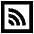 Rss Square Icon from Sharp Remix Set