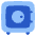 Safe Vault Icon from Plump Flat Set