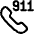 Safety 911 Icon from Ultimate Regular Set