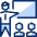 Presentation 2 Icon from Cyber Duotone - Free Set