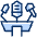 Presentation Counter 2 Icon from Cyber Duotone - Free Set