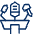 Presentation Counter 2 Icon from Cyber Line - Free Set