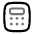 Calculator Icon from Solar Line Duotone Set