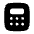 Calculator Icon from Solar Bold Set