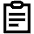 Clipboard Lines Document Icon from Atlas Line Set