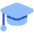 Graduation Cap icon - Free transparent PNG, SVG. No sign up needed.