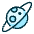 Astronomy Planet Ring Icon from Ultimate Duotone - Free Set