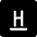 Hydrogen Icon from Ultimate Bold - Free Set