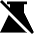 Science Off Experimental Feature Icon from Sharp Solid Set