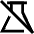 Science Off Experimental Feature Icon from Sharp Line Set