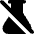 Science Off Experimental Feature Icon from Core Solid Set