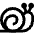 Snail Speed Slow Icon from Sharp Line Set