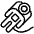 Space Astronaut Icon from Ultimate Light - Free Set