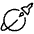 Space Rocket Earth Icon from Ultimate Light - Free Set