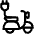 Electric Scooter Charging Icon from Ultimate Regular Set