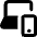 Device Laptop Phone Pairing Icon from Core Remix Set