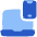 Device Laptop Phone Pairing Icon from Plump Flat Set