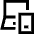 Device Laptop Phone Pairing Icon from Sharp Line Set