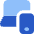 Device Laptop Phone Pairing Icon from Core Flat Set