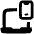 Device Laptop Phone Pairing Icon from Plump Solid Set