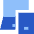 Device Laptop Phone Pairing Icon from Sharp Flat Set
