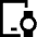 Phone Device Pairing Wearables Icon from Sharp Solid Set