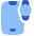Phone Device Pairing Wearables Icon from Plump Flat Set