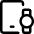 Phone Device Pairing Wearables Icon from Core Line Set