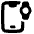 Phone Device Pairing Wearables Icon from Plump Solid Set