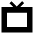 Screen Tv Icon from Sharp Solid Set | Free Download as SVG Vector and Transparent PNG | Streamline icons