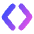 Angle Brackets Icon from Plump Gradient Set