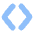 Angle Brackets Icon from Plump Flat Set