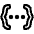 Json Programming Icon from Plump Line Set