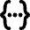 Json Programming Icon from Flex Solid Set