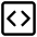 Programming Code Block Icon from Core Line Set