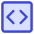 Programming Code Block Icon from Core Duo Set
