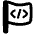 Programming Flag Icon from Plump Remix Set
