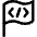 Programming Flag Icon from Core Line Set