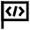 Programming Flag Icon from Sharp Line Set