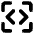 Programming Frame Source Code Icon from Core Solid Set