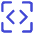 Programming Frame Source Code Icon from Core Duo Set