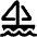 Sea Transport Sailing Boat Icon from Ultimate Bold Set | Free Download as SVG Vector and Transparent PNG | Streamline icons