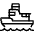 Sea Transport Ship Cargo Icon from Ultimate Light Set