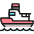 Sea Transport Ship Cargo Icon from Ultimate Colors Set