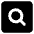 Magnifying Glass Square Icon from Core Solid Set